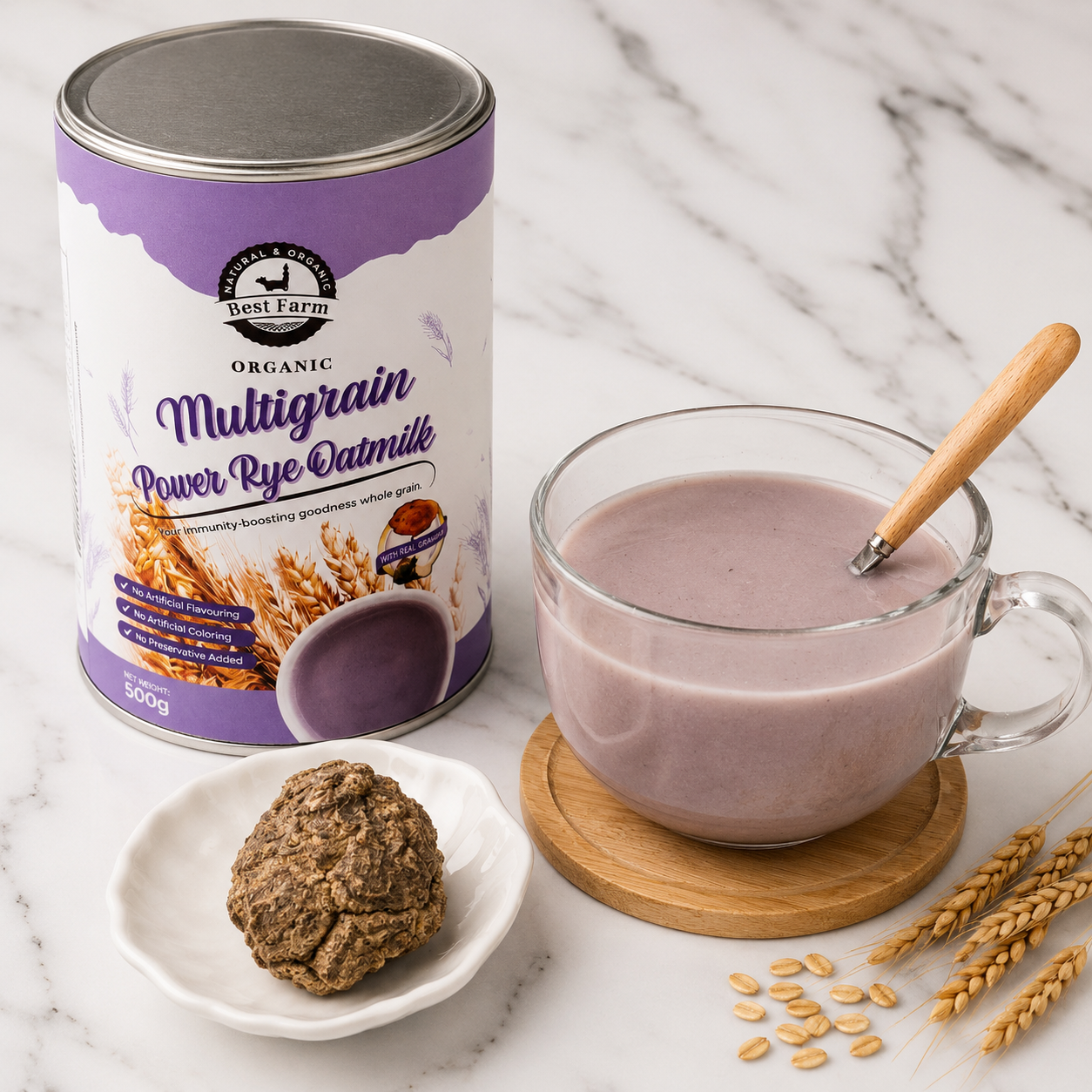 Multigrain Power Rye Oatmilk 800g
