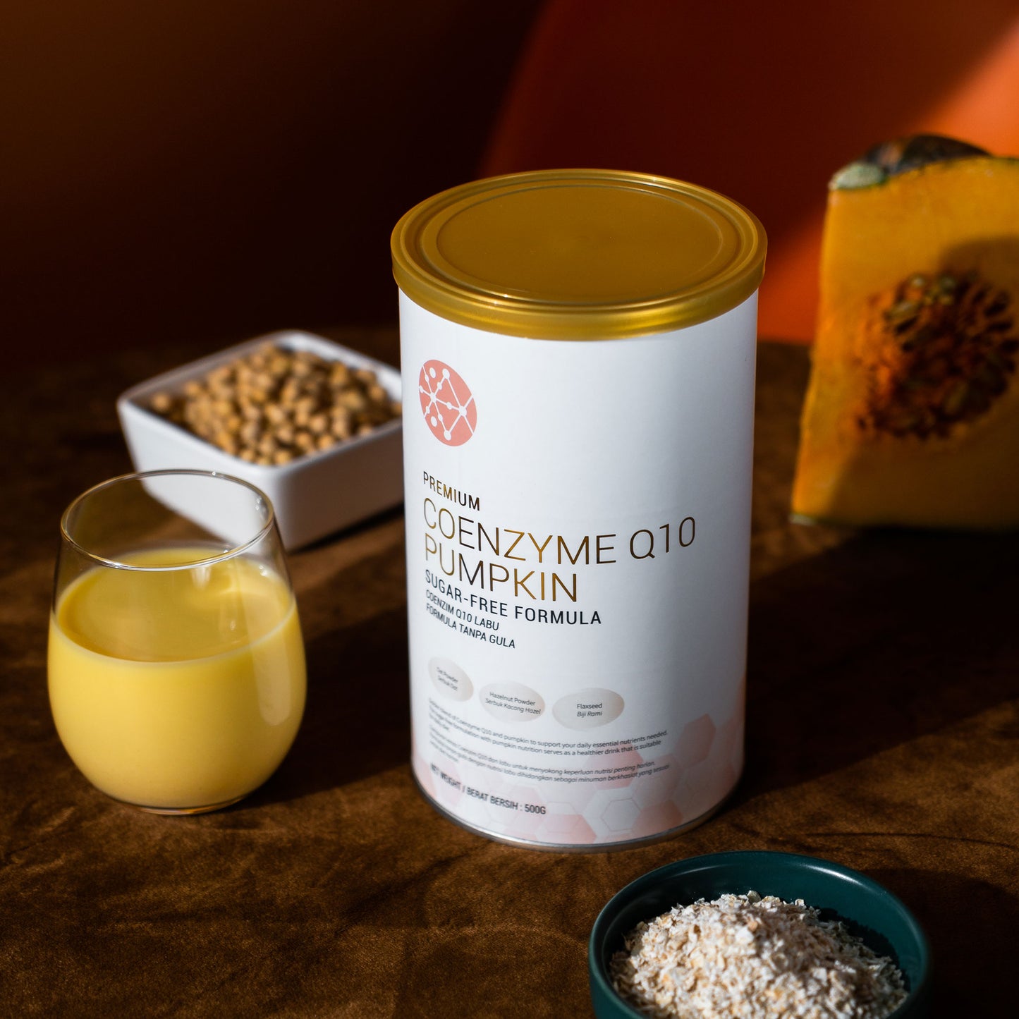 Coenzyme Q10 Pumpkin Sugar Free Formula 500g