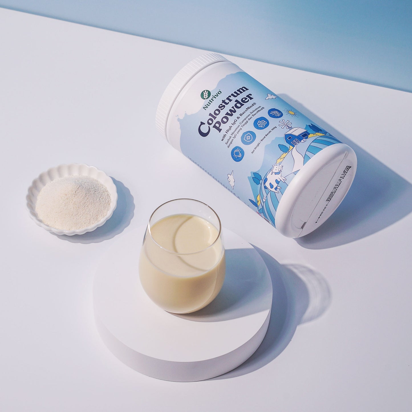 Colostrum Powder with High IgG & BacoMind 500g