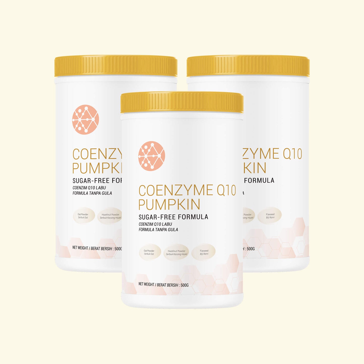 Coenzyme Q10 Pumpkin Sugar Free Formula 500g
