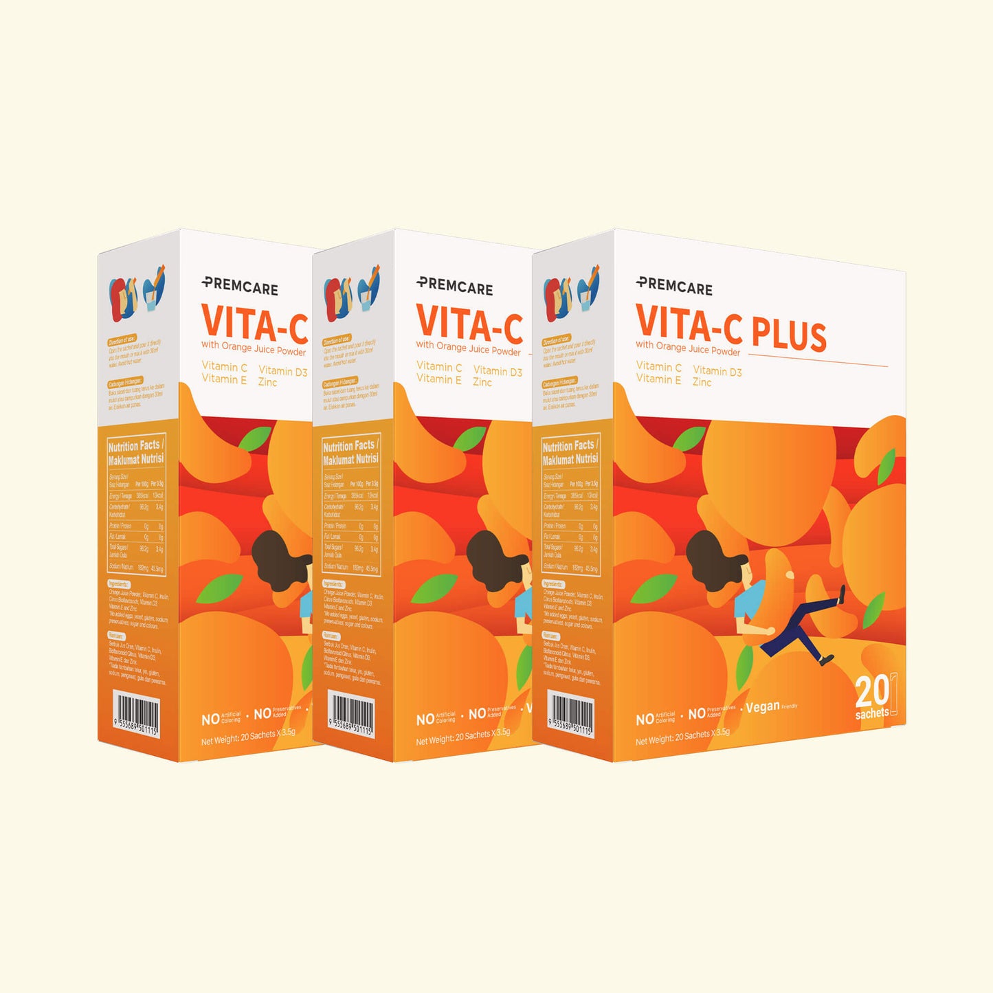 PREMCARE Vita-C Plus 3.5g x 20s