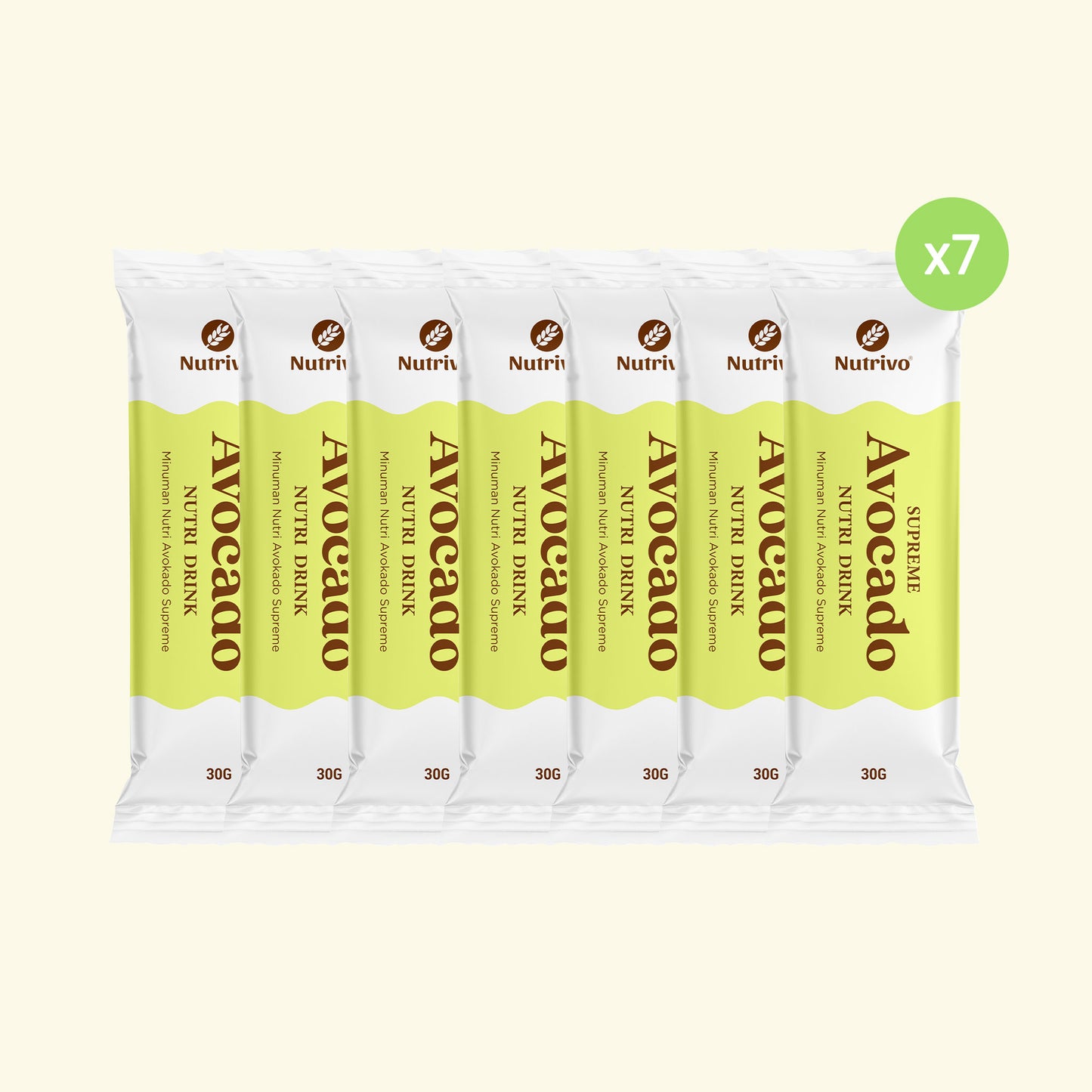 Supreme Avocado Nutri Drink 30g x 7sticks Set