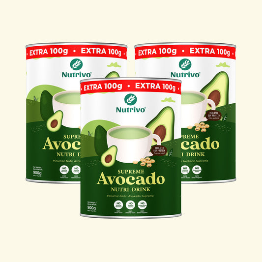 Supreme Avocado Nutri Drink x 3 Tins