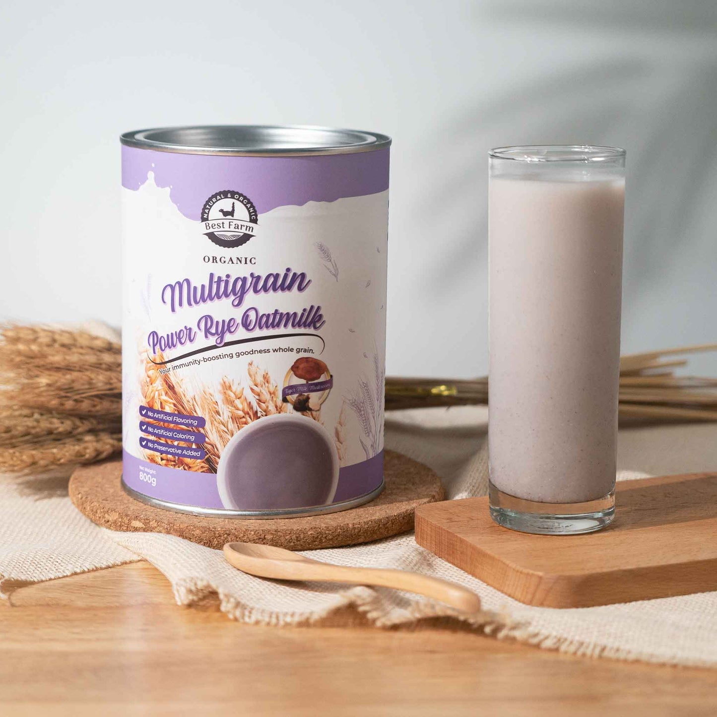 Multigrain Power Rye Oatmilk 36g x 1 Sachet