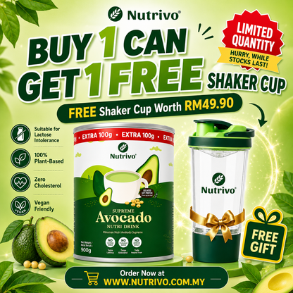 LImited Stock！Supreme Avocado Nutri Drink 900g