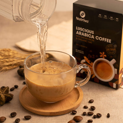 Luscious Premix Coffee Arabica with Sacha Inchi & Organic Oat 25g x 15s