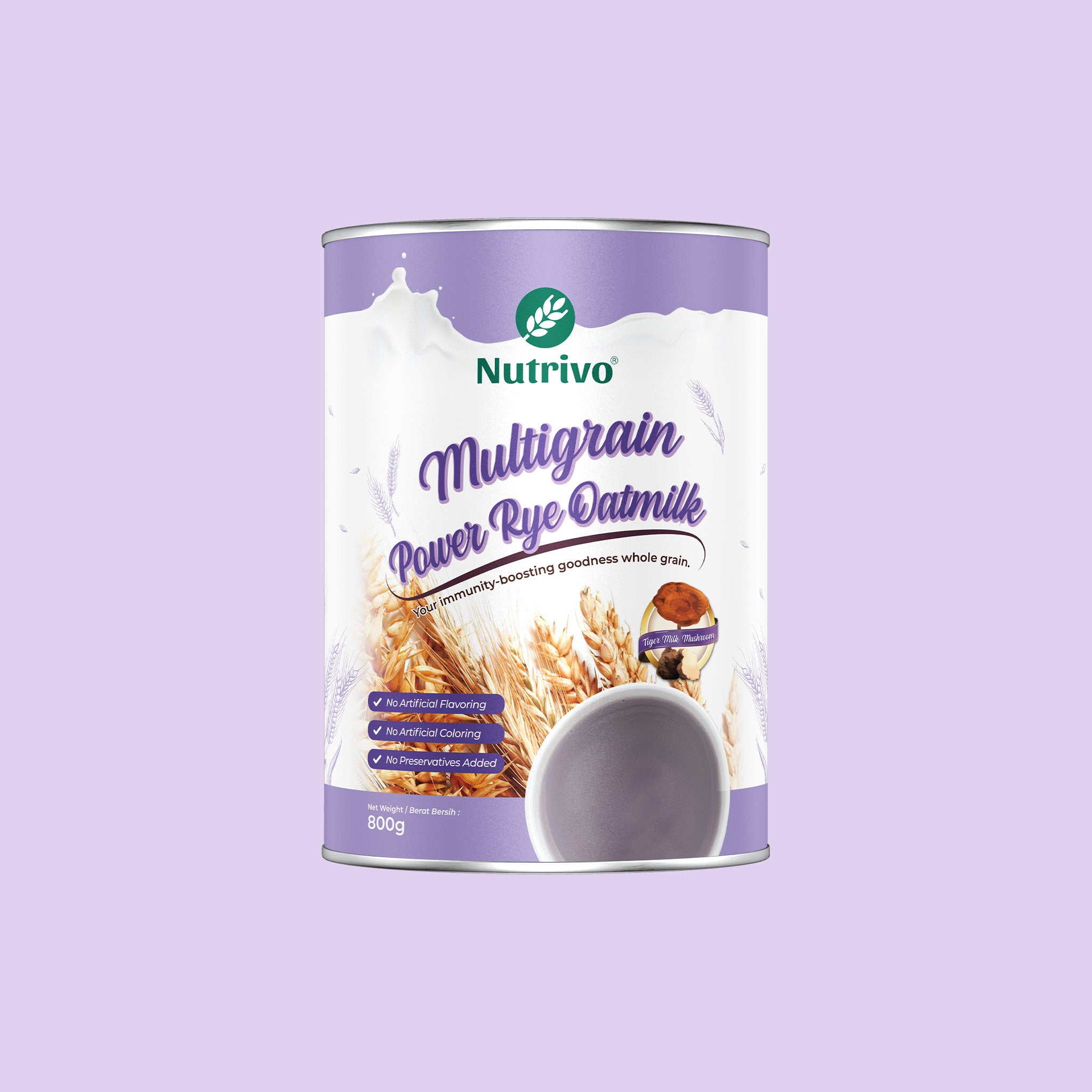 Multigrain Rye Multigrain Power Rye Oatmilk 800g – Nutrivo Malaysia