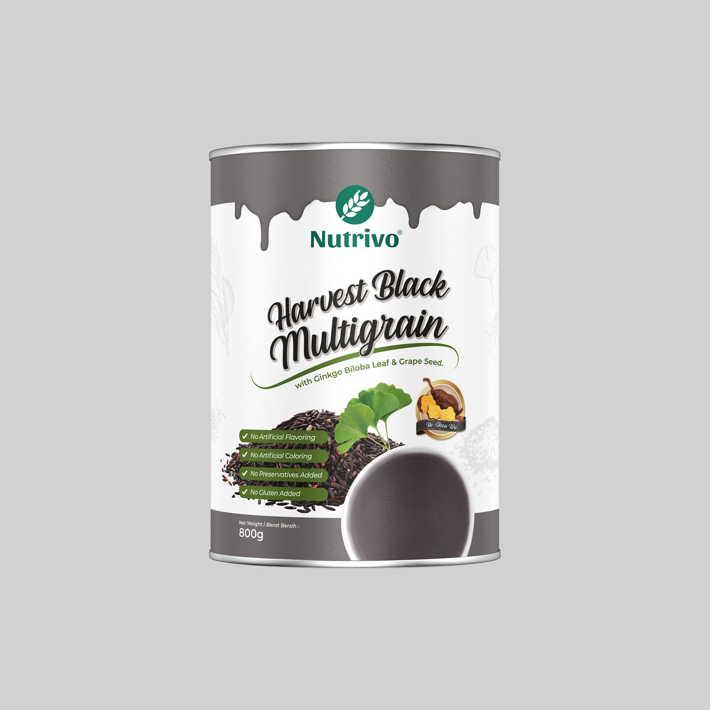 Harvest Black Multigrain 800g