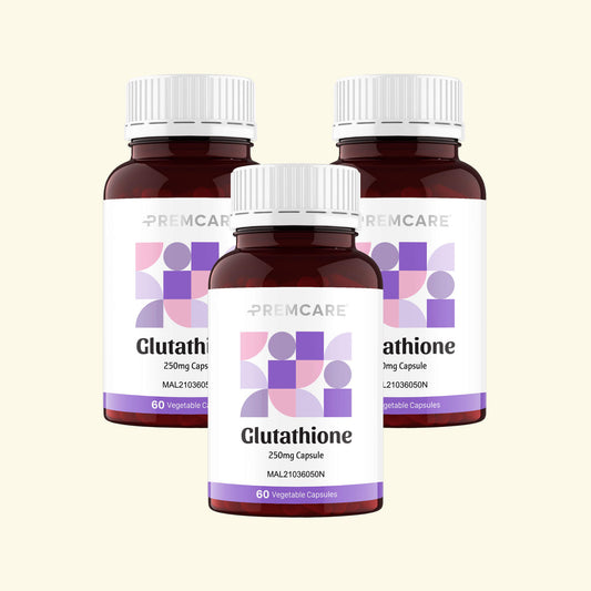 PREMCARE Glutathione 250mg Capsule 60s [3 Btl Set]