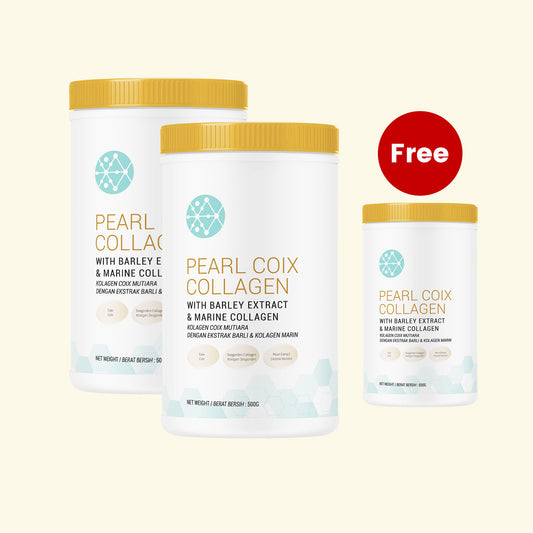 Pearl Coix Collagen 500g [Buy 2 Free 1 Set]