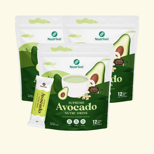 Supreme Avocado Nutri Drink 30g x 12 Sticks [ 3 Packs ]