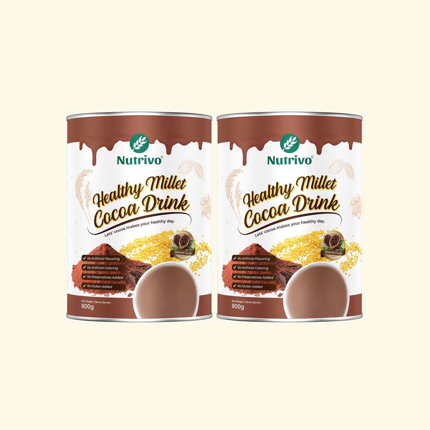 [Bundle Set] Multigrain Power Drink 800g x 2 Tins
