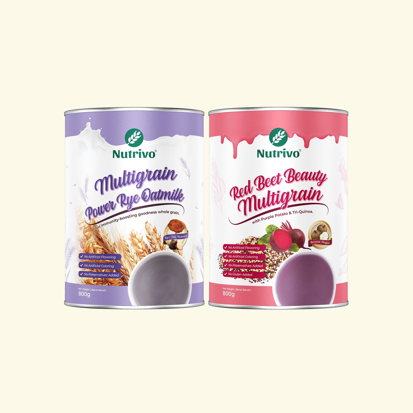 [Bundle Set] Multigrain Power Drink 800g x 2 Tins