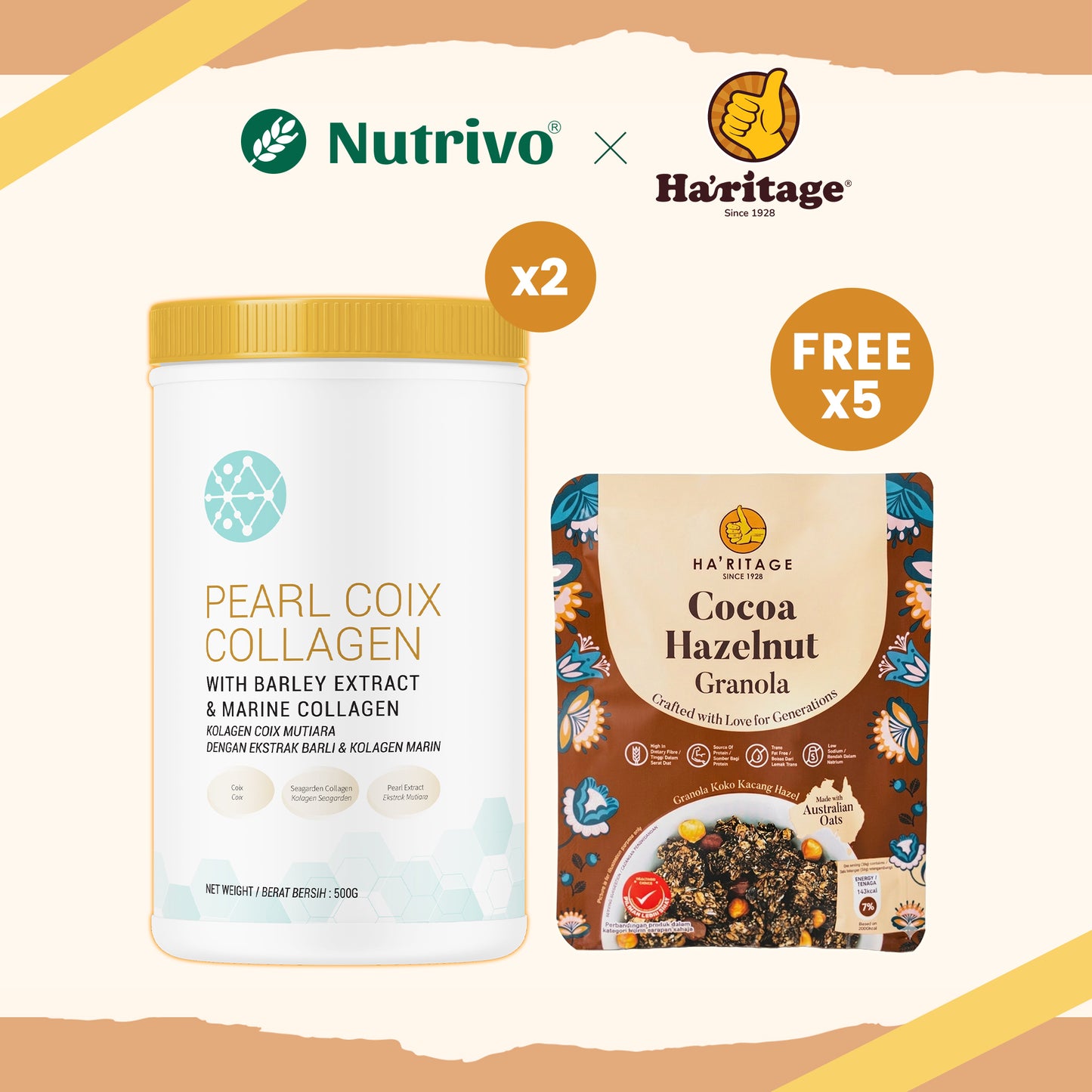 Pearl Coix Collagen 500g