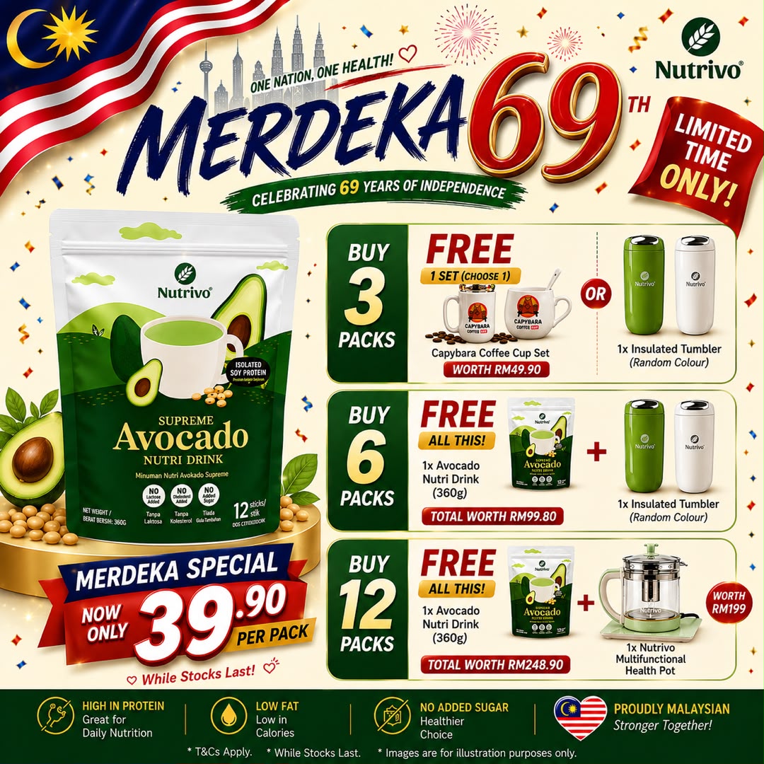 Supreme Avocado Nutri Drink 30g x 12 Sticks